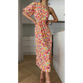 New Spring Summer Sexy Off-Shoulder Dress From Europe And America